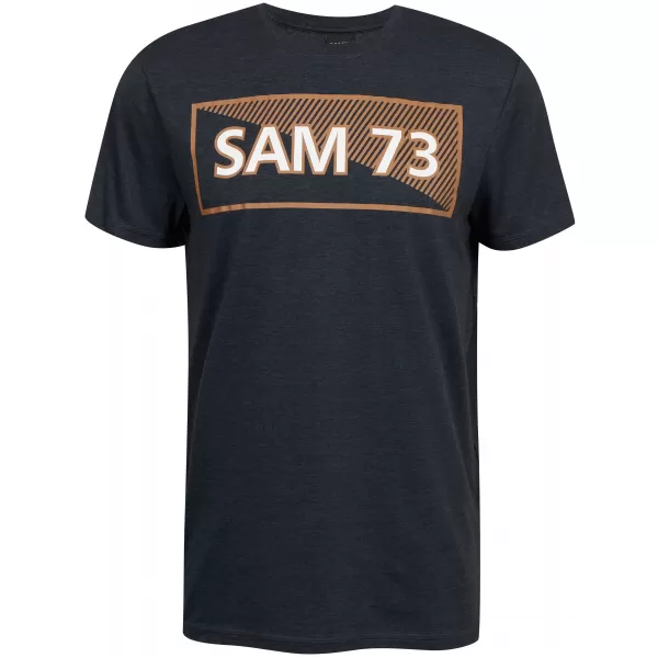 Tricou pentru bărbați SAM 73 FENRI MT 814 NEGRU 