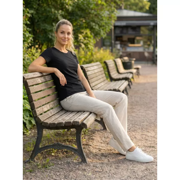  Tricou pentru femei ALTISPORT PUSTA LTSY947 NEGRU 