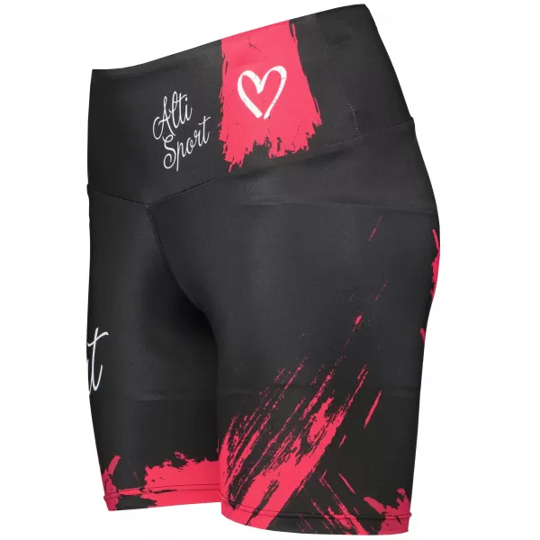  Jambiere scurte premium de damă ALTISPORT SWE/ALW01bS03 ROȘU 
