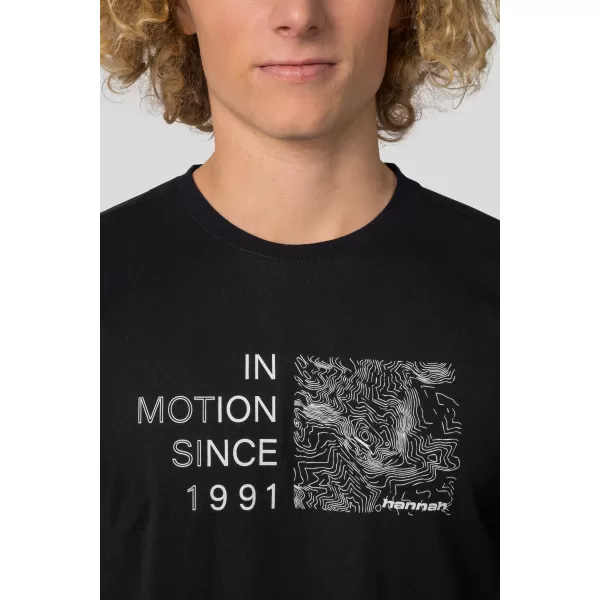  Tricou pentru bărbați HANNAH ALSEK ANTRACIT 
