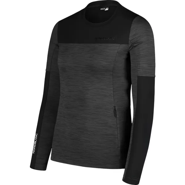 Tricou funcțional de damă NORDBLANC VIVACIOUS NBSFL7648 MELANGE GRI 