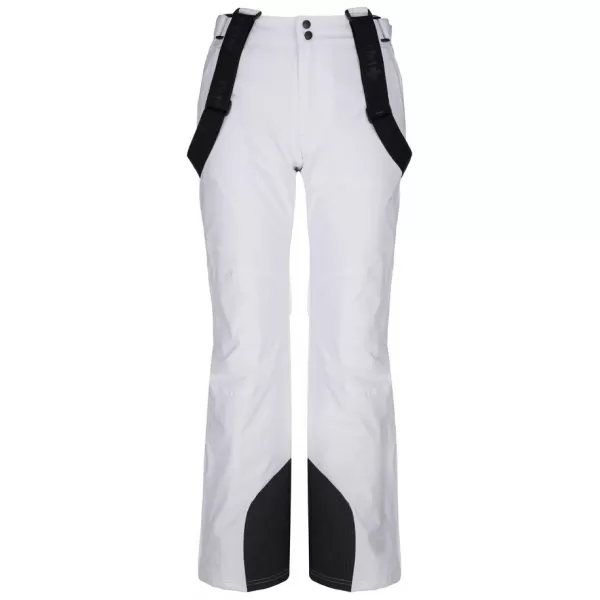  Pantaloni de schi pentru femei KILPI ELARE-W SL0406KI ALB 