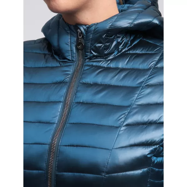  Palton de damă LOAP ILIANA CLW22120 ALBASTRU 