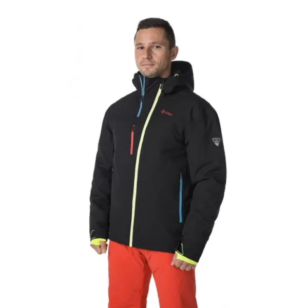  Jachetă de schi pentru bărbați KILPI KILLY-M SM0107KI NEGRU 