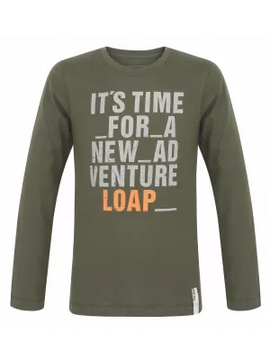 Tricou pentru copii LOAP BINUS CLK2284 VERDE