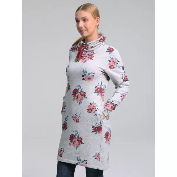  Rochie LOAP EBUNKA CLW22147 GRI 