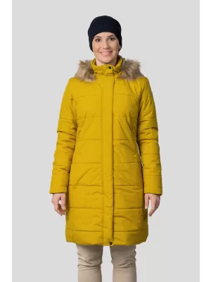 Palton de damă HANNAH GEMA GALBEN DE CEYLON