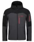 Jachetă softshell pentru bărbați KILPI PRESENA-M SM0125KI GRI ÎNCHIS