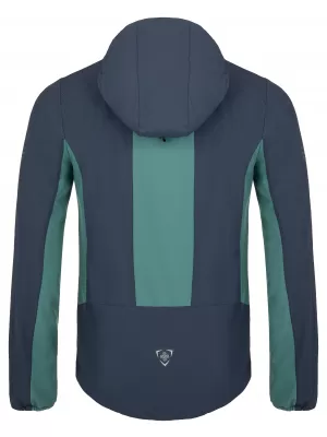 Jachetă softshell pentru bărbați KILPI BALANS-M SM0120KI VERDE ÎNCHIS