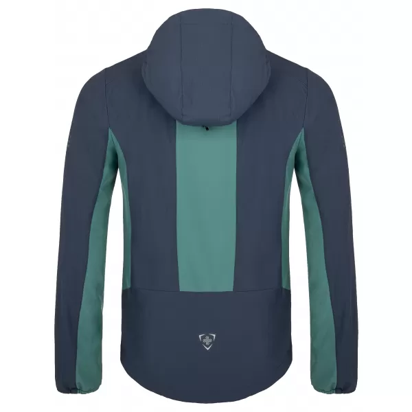  Jachetă softshell pentru bărbați KILPI BALANS-M SM0120KI VERDE ÎNCHIS 