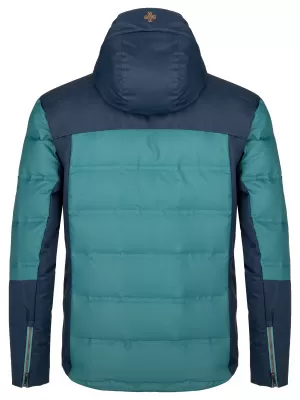 Jachetă de schi pentru bărbați KILPI TEDDY-M SM0111KI VERDE ÎNCHIS
