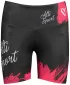 Jambiere scurte premium de damă ALTISPORT SWE/ALW01bS03 ROȘU