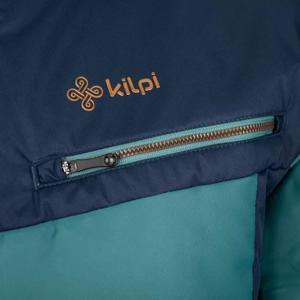  Jachetă de schi pentru bărbați KILPI TEDDY-M SM0111KI VERDE ÎNCHIS 