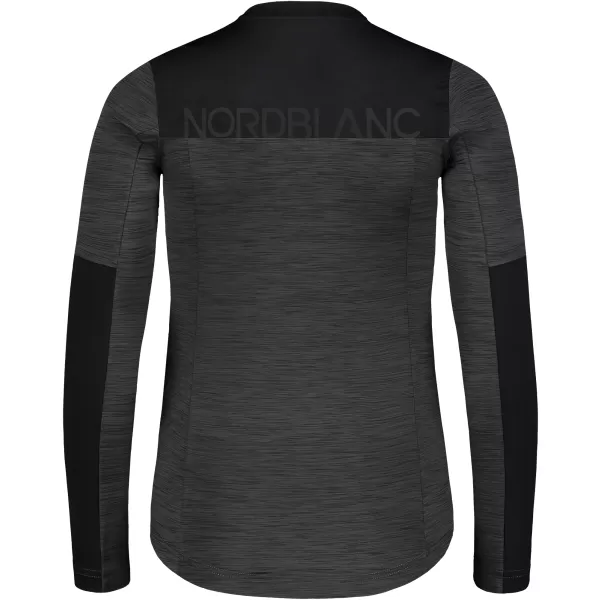  Tricou funcțional de damă NORDBLANC VIVACIOUS NBSFL7648 MELANGE GRI 