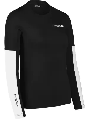 Tricou funcțional de damă NORDBLANC VIVACIOUS NBSFL7648 NEGRU DE CRISTAL