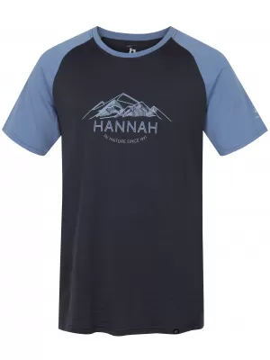Tricou pentru bărbați HANNAH TAREGAN ASFALT/UMBRA ALBASTRA