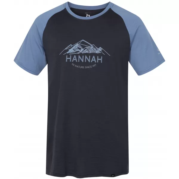  Tricou pentru bărbați HANNAH TAREGAN ASFALT/UMBRA ALBASTRA 