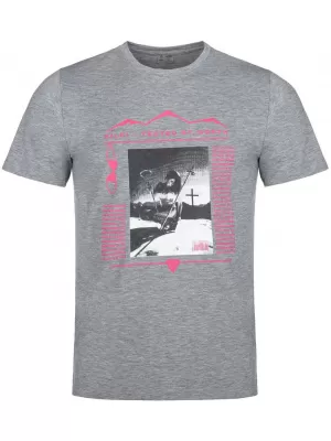Tricou bărbătesc cu mâneci scurte KILPI BLADE-M SM0306KI GRI ÎNCHIS