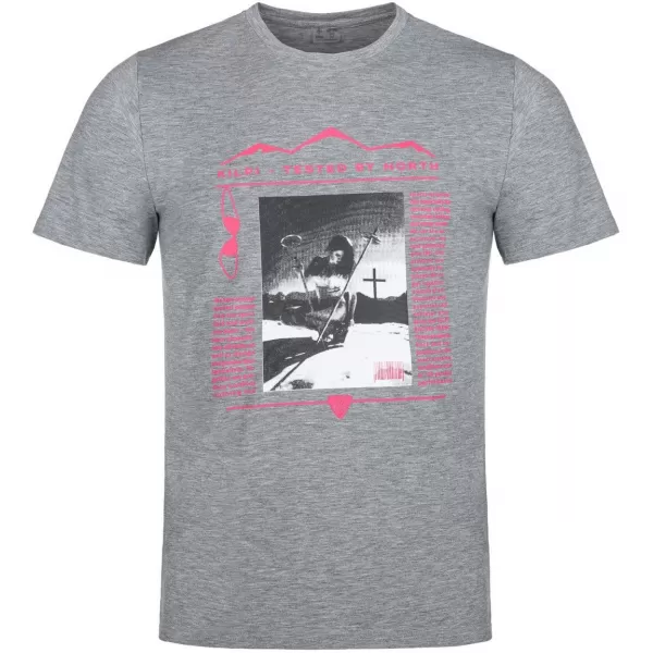  Tricou bărbătesc cu mâneci scurte KILPI BLADE-M SM0306KI GRI ÎNCHIS 