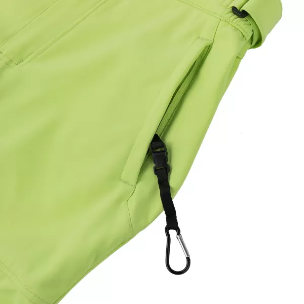  Pantaloni softshell pentru bărbați KILPI RHEA-M SM0409KI VERDE DESCHIS 