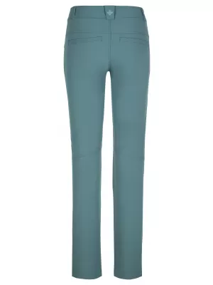Pantaloni de exterior pentru femei KILPI LAGO-W SL0414KI VERDE ÎNCHIS
