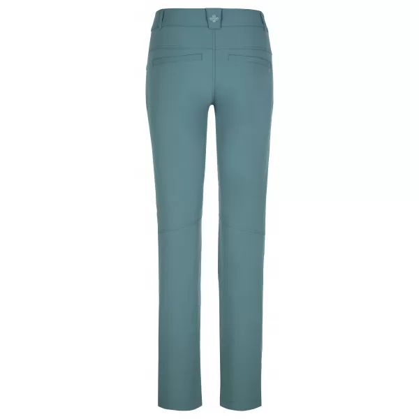  Pantaloni de exterior pentru femei KILPI LAGO-W SL0414KI VERDE ÎNCHIS 