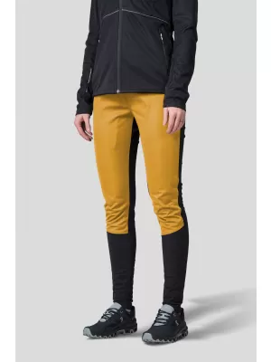 Pantaloni de dama HANNAH ALISON PANTS GALBEN AURIU/ANTRACIT