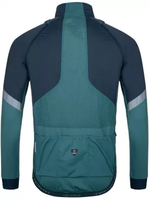 Jachetă softshell pentru bărbați KILPI ZAIN-M SM0122KI VERDE ÎNCHIS