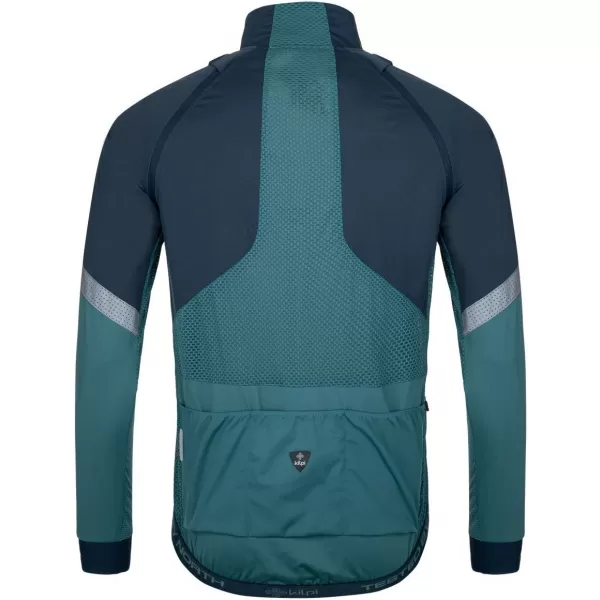  Jachetă softshell pentru bărbați KILPI ZAIN-M SM0122KI VERDE ÎNCHIS 