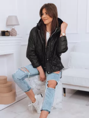 Sacou de primăvară DSTREET TY2689 NEGRU