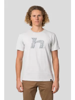 Tricou pentru bărbați HANNAH ALSEK GRI DESCHIS