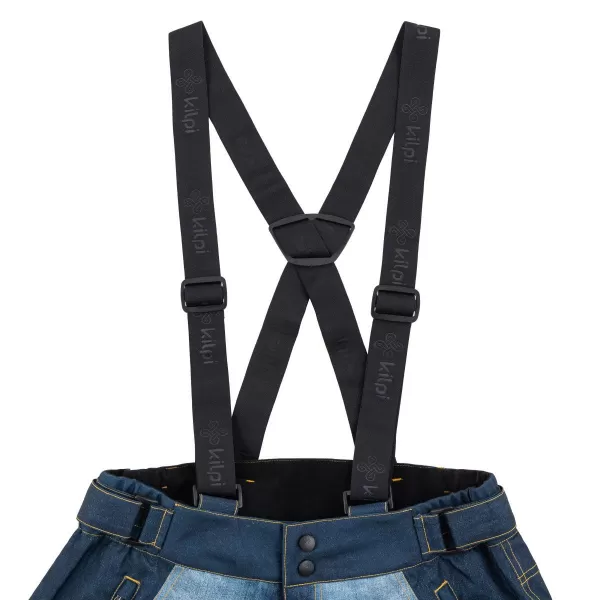  Pantaloni de schi pentru bărbați KILPI DENIMO-M SM0407KI ALBASTRU ÎNCHIS 