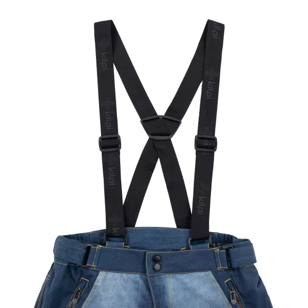  Pantaloni softshell pentru bărbați KILPI JEANSO-M SM0408KI ALBASTRU ÎNCHIS 