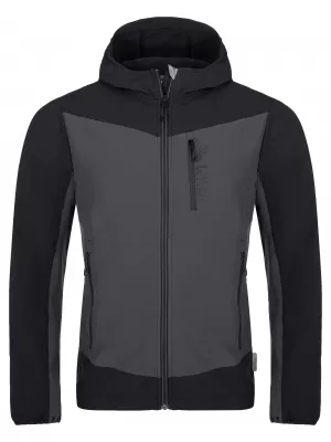 Jachetă softshell pentru bărbați KILPI BALANS-M SM0120KI GRI ÎNCHIS