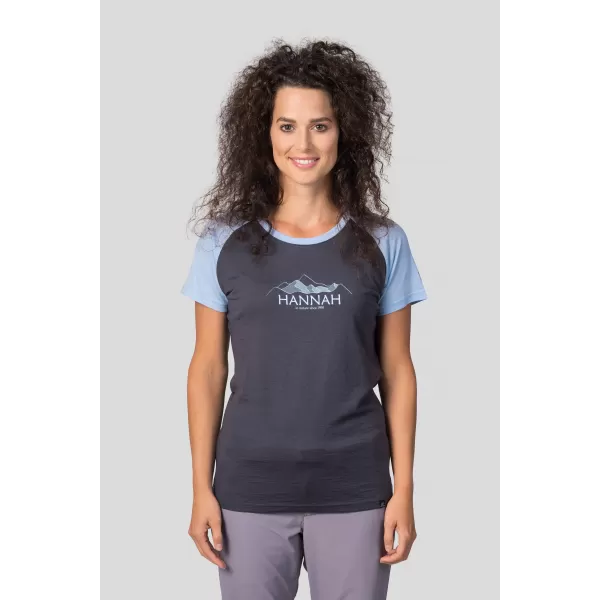  Tricou pentru femei HANNAH LESLIE ASFALT/CADERI DE INGER 