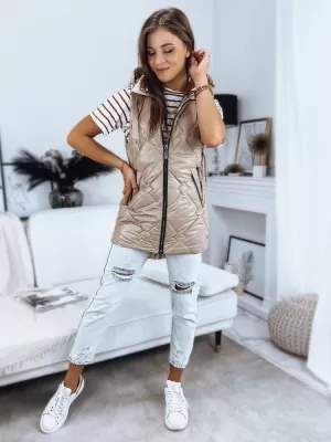 Vestă DSTREET TY3214 BEJ