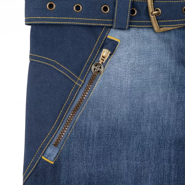  Pantaloni softshell dama KILPI JEANSO-W SL0409KI ALBASTRU 