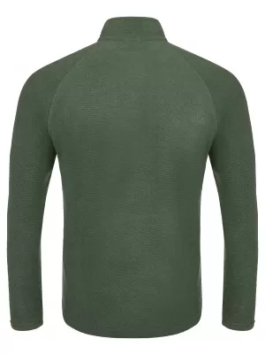 Hanorac pentru bărbați din fleece KILPI ALMERI-M SM0211KI VERDE ÎNCHIS