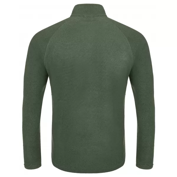  Hanorac pentru bărbați din fleece KILPI ALMERI-M SM0211KI VERDE ÎNCHIS 