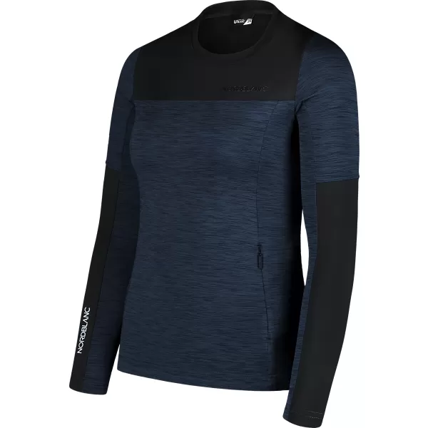  Tricou funcțional de damă NORDBLANC VIVACIOUS NBSFL7648 ALBASTRU 