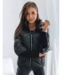 Sacou de primăvară DSTREET TY3141 NEGRU
