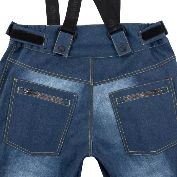  Pantaloni softshell pentru bărbați KILPI JEANSO-M SM0408KI ALBASTRU ÎNCHIS 