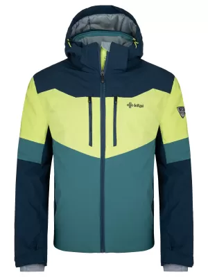 Jachetă de schi pentru bărbați KILPI SION-M SM0110KI VERDE DESCHIS