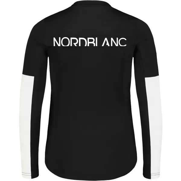  Tricou funcțional de damă NORDBLANC VIVACIOUS NBSFL7648 NEGRU DE CRISTAL 