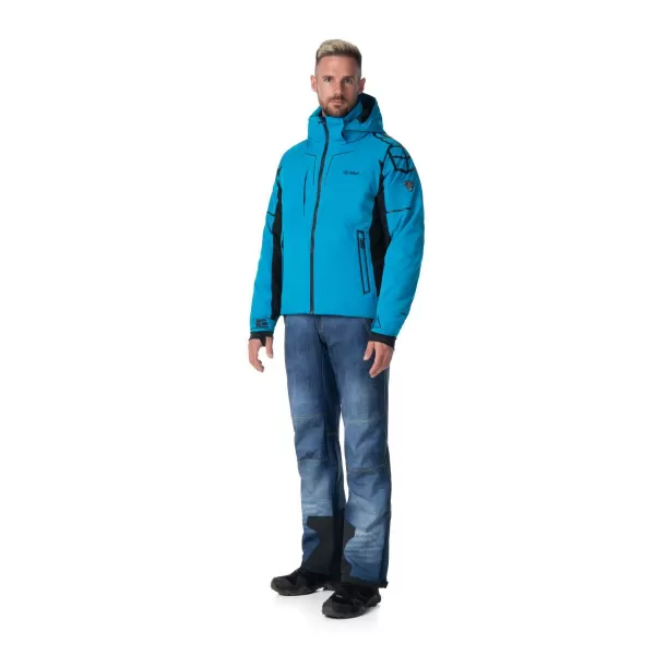  Pantaloni softshell pentru bărbați KILPI JEANSO-M SM0408KI ALBASTRU ÎNCHIS 