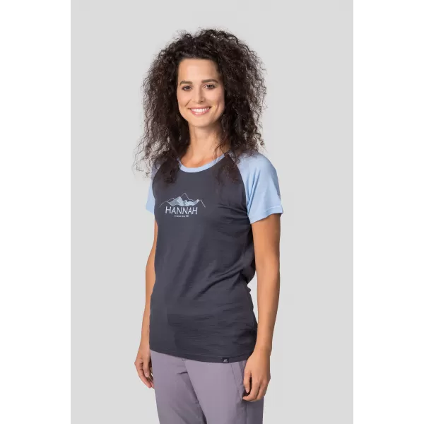  Tricou pentru femei HANNAH LESLIE ASFALT/CADERI DE INGER 