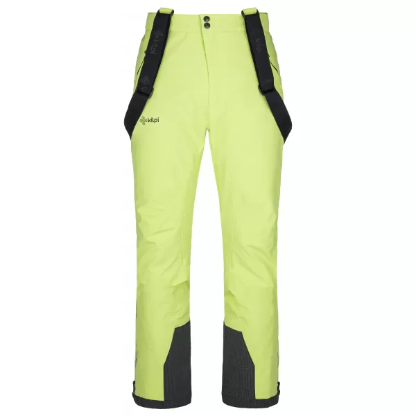  Pantaloni de schi pentru bărbați KILPI METHONE-M SM0405KI VERDE DESCHIS 