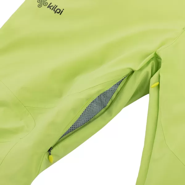  Pantaloni de schi pentru bărbați KILPI METHONE-M SM0405KI VERDE DESCHIS 