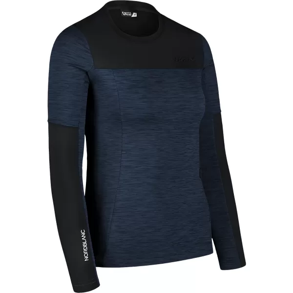  Tricou funcțional de damă NORDBLANC VIVACIOUS NBSFL7648 ALBASTRU 