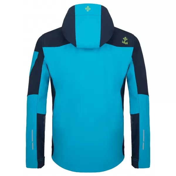  Jachetă softshell pentru bărbați KILPI PRESENA-M SM0125KI ALBASTRU 